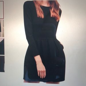 Aritzia Long Sleeve Black Dress
